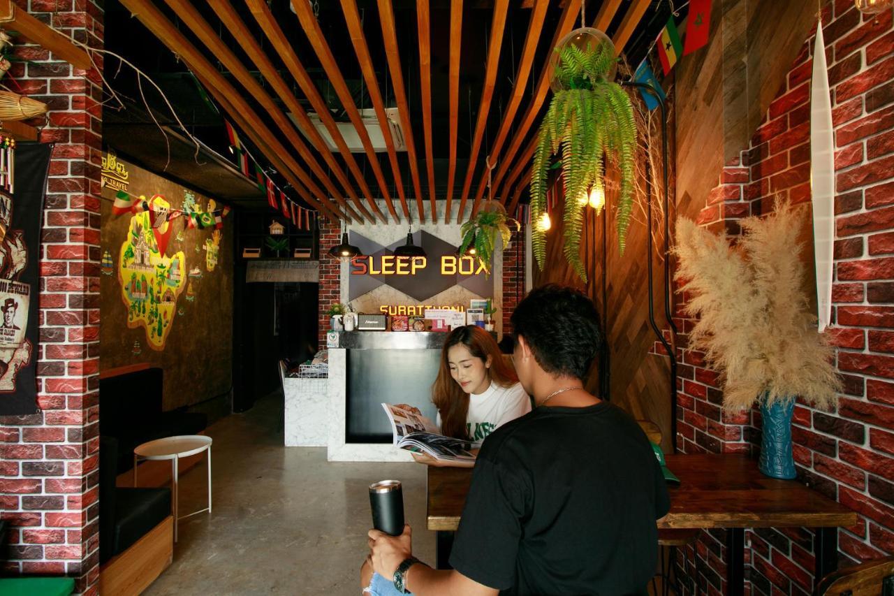 Sleepbox Hostel Suratthani Surat Thani Eksteriør billede