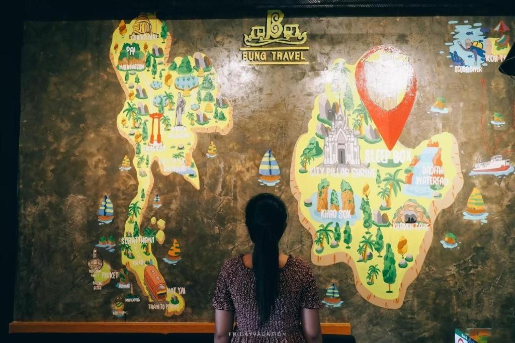 Sleepbox Hostel Suratthani Surat Thani Eksteriør billede